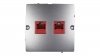 Simon Basic Gniazdo komputerowe podwójne 2xRJ45 kat.5e stal inox BMF52.02/21